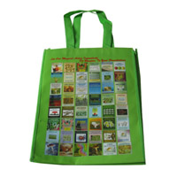 赤峰LB11覆膜无纺布广告袋